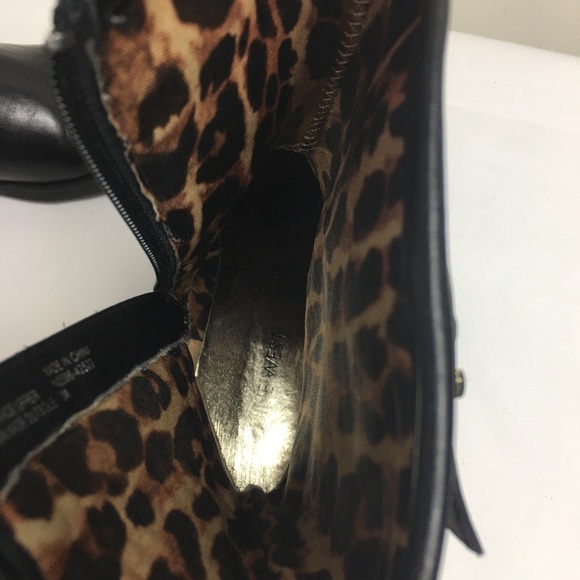 Girls Nine West Moto Boots - Picture 5 of 7